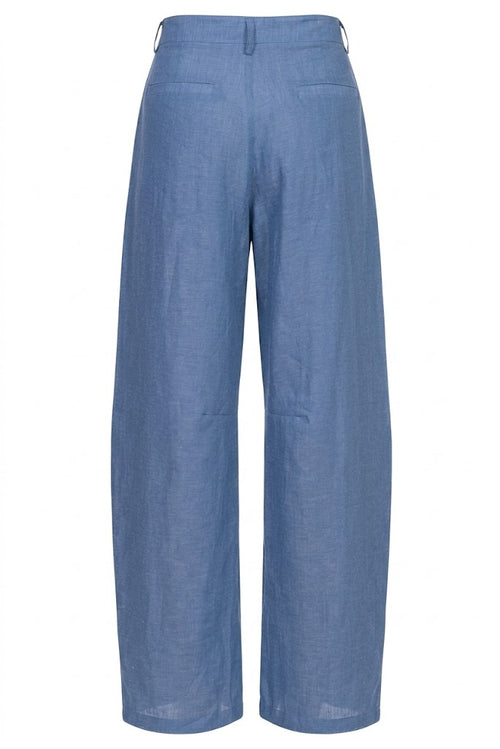 TENSIONE IN pantalone indaco S26PE07IND-PE26