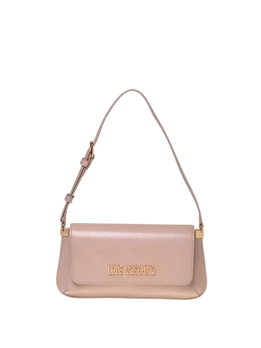 Love Moschino Borsa a Mano con logo Donna Nude PE26