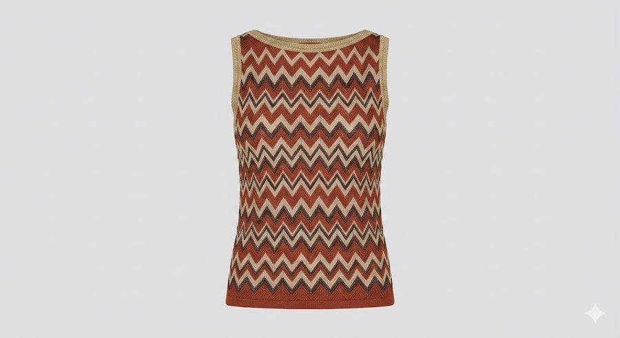 VICOLO top bordò fantasiaTAB2558-PE26