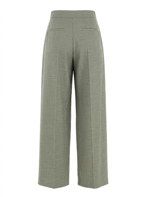 Pantalone Verde Con Cinta VICOLO – Abbigliamento Donna PE26