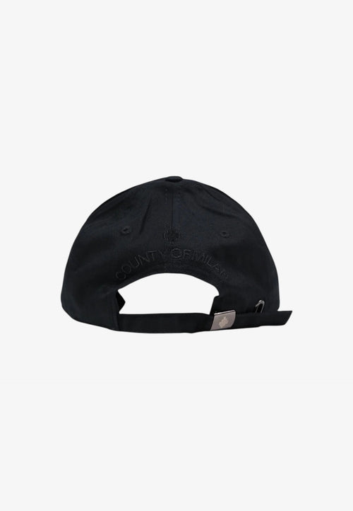 COUNTY OF MILAN Uomo Cappello Black/royal wings