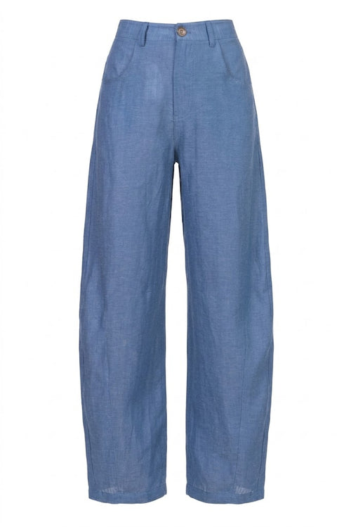 TENSIONE IN pantalone indaco S26PE07IND-PE26
