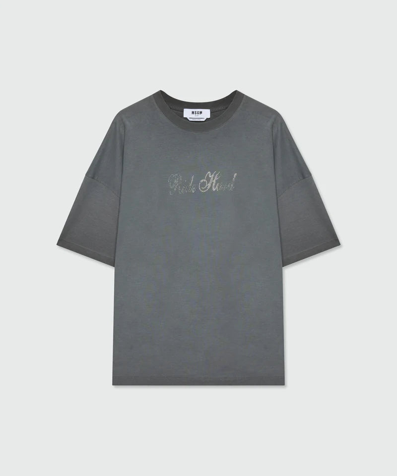 MSGM Uomo T-shirt Antrancide Oversize-PE26