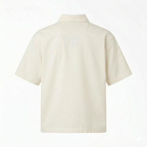 DICKIES Uomo T-shirt Egret Con Zip-PE26