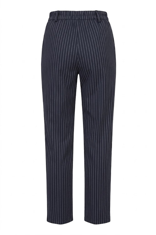 TENSIONE IN Donna Pantalone Gessato Blu- PE26