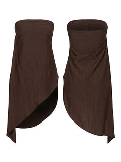VICOLO top moro con scollatura lungo TAB2269-PE26
