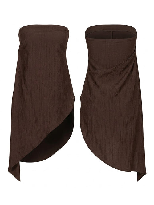 VICOLO top moro con scollatura lungo TAB2269-PE26