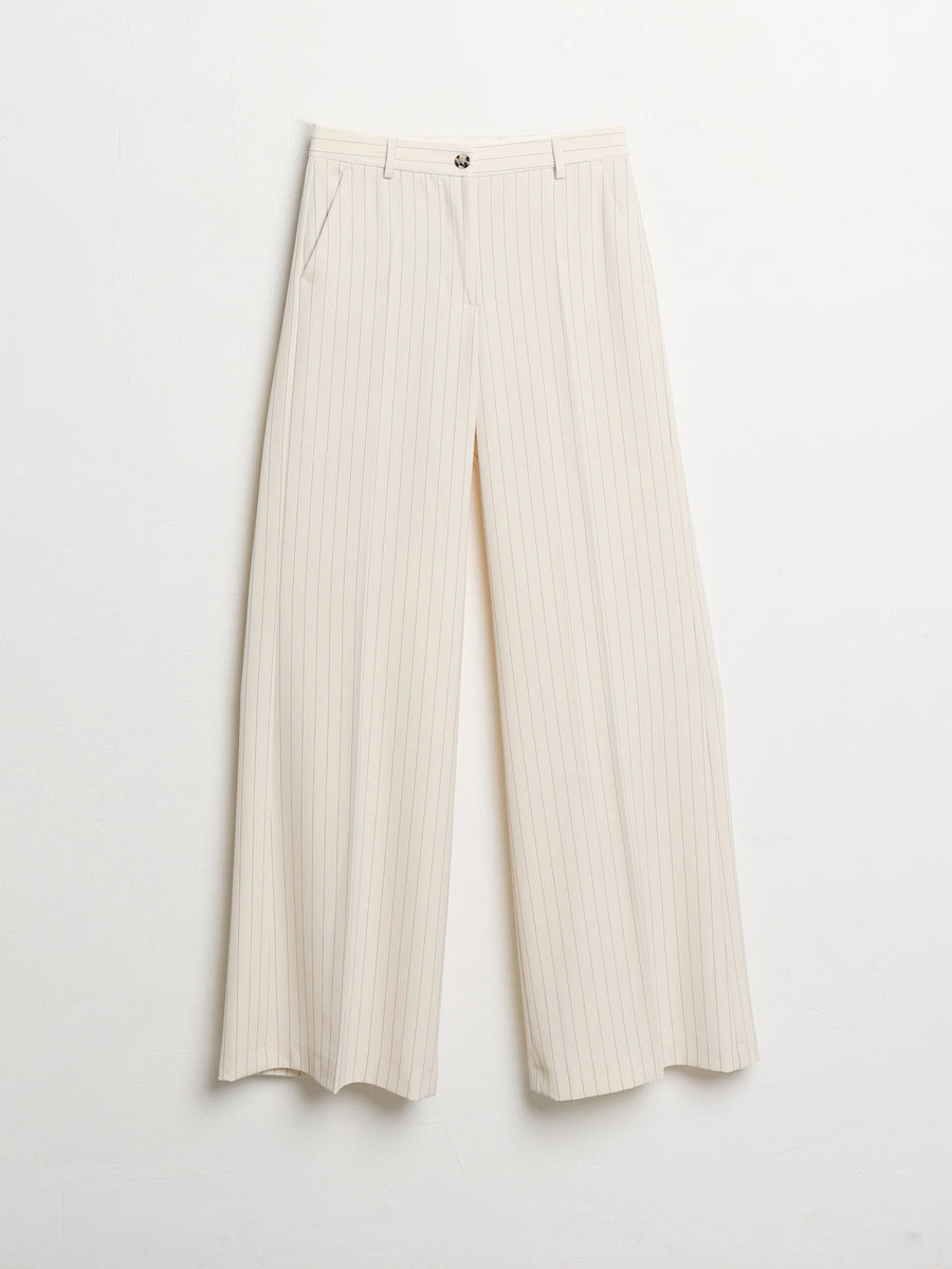 VICOLO Donna Pantalone Gessato-PE26