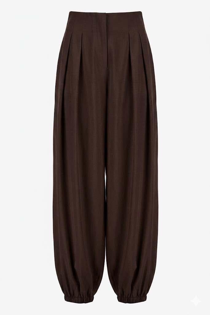 TENSIONE IN pantalone moro 26P4865MOR-PE26