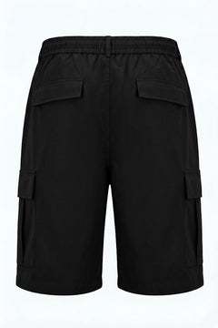IMPERIAL Uomo Bermuda Con Tasche Nero-PE26