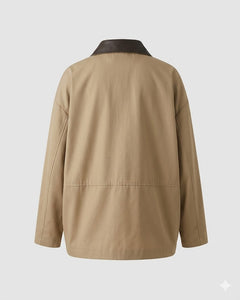 VICOLO Donna Cappotto Beige-PE26
