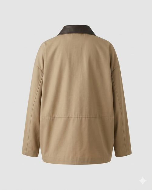 VICOLO Donna Cappotto Beige-PE26