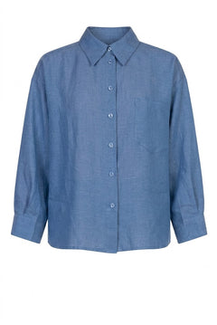 TENSIONE IN camicia indaco over S26CE16IND-PE26