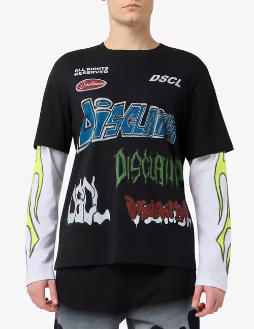 DISCLAIMER UOMO MAGLIA FANTASIA