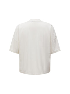 Palm Angels t-shirt Jersey- logo Teddy - Nero/Beige PE26