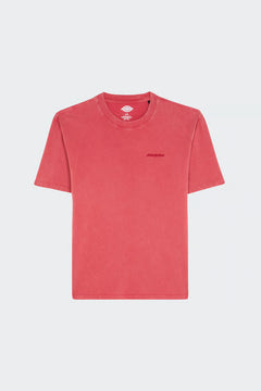 Dickies T-Shirt Uomo Garnet Logo Tono su Tono PE26