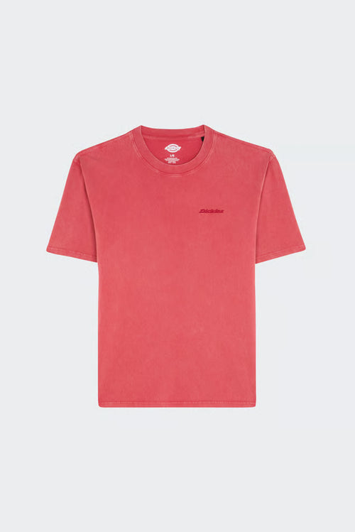 Dickies T-Shirt Uomo Garnet Logo Tono su Tono PE26