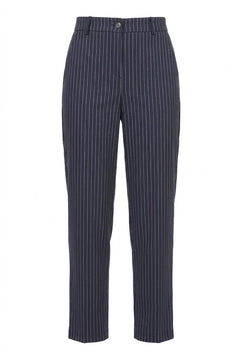 TENSIONE IN Donna Pantalone Gessato Blu- PE26