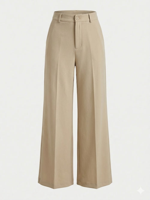 HAVE ONE Donna Pantalone Beige-PE26