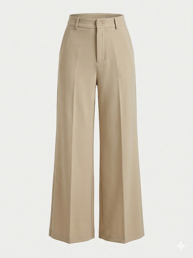 HAVE ONE Donna Pantalone Beige-PE26