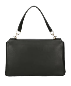 BORSA NERO A MANO LOGATA LOVE MOSCHINO