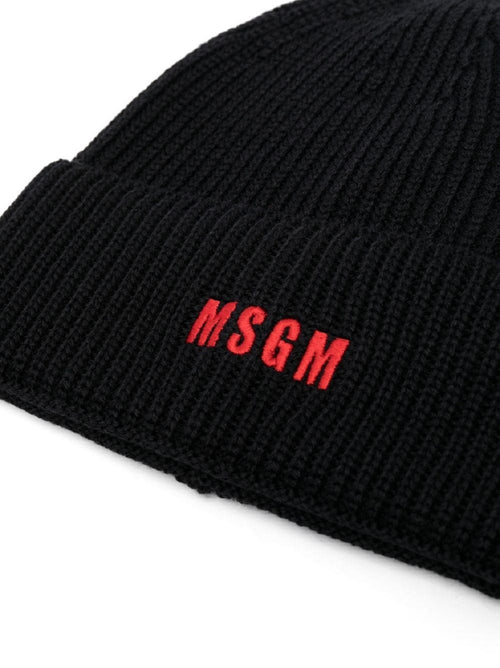 CAPPELLONERO CON LOGO MSGM