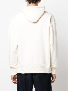 FELPA CREMA CON LOGO FANTASIA MSGM