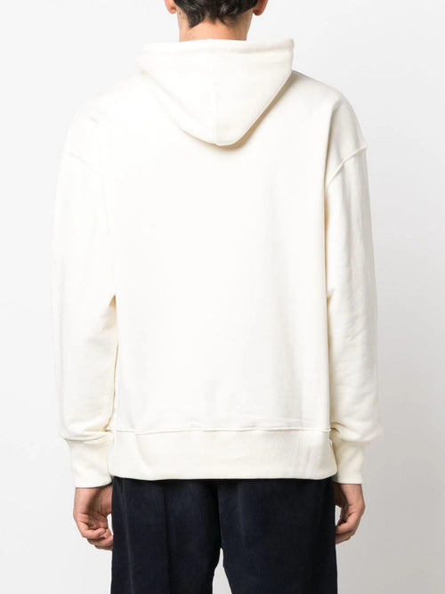 FELPA CREMA CON LOGO FANTASIA MSGM