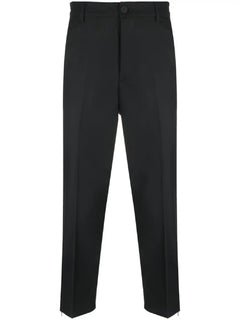 PANTGALONE NERO DRITTO VERSACE JEANS COUTURE