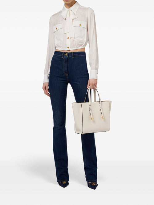 ELISABETTA FRANCHI CAMICIA CROPPED