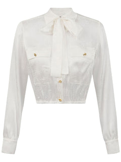 ELISABETTA FRANCHI CAMICIA CROPPED