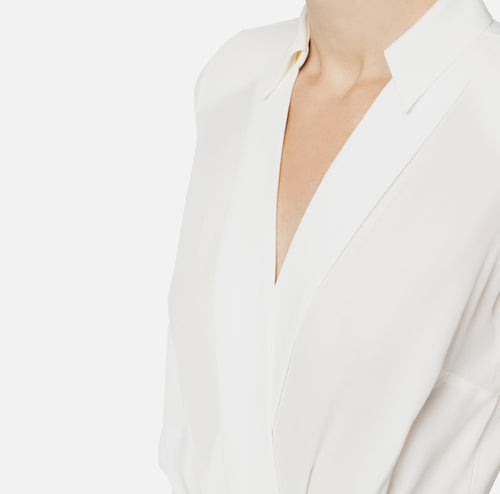 ELISABETTA FRANCHI CAMICIA IN GEORGETTE