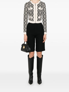 ELISABETTA FRANCHI CARDIGAN CROPPED