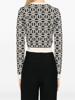 ELISABETTA FRANCHI CARDIGAN CROPPED