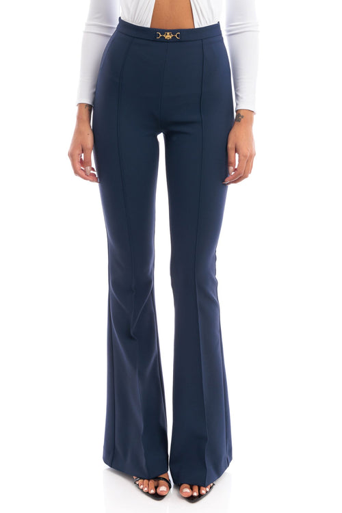 ELISABETTA FRANCHI PANTALONE SVASATO