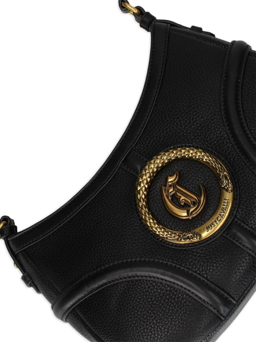 JUST CAVALLI BORSA A TRACOLLA CON APPLICAZIONE LOGO