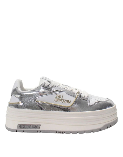 LOVE MOSCHINO SNEAKERS LOGO LETTERING