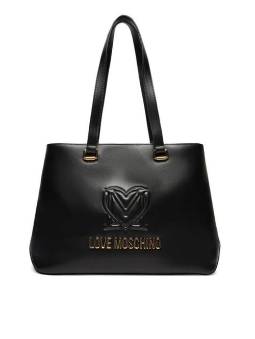 LOVE MOSCHINO BORSA A SPALLA CON LOGO LETTERING