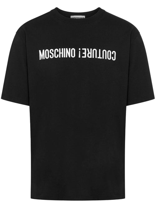 MOSCHINO COUTURE T-SHIRT CON STAMPA