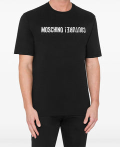 MOSCHINO COUTURE T-SHIRT CON STAMPA