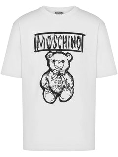 MOSCHINO COUTURE T-SHIRT CON STAMPA TEDDY BEAR