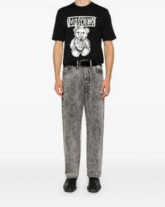 MOSCHINO COUTURE T-SHIRT CON STAMPA TEDDY BEAR