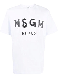 MSGM T-SHIRT CON STAMPA