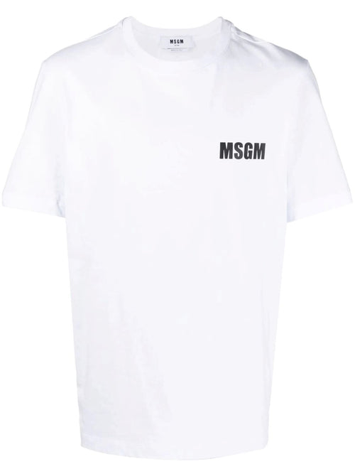 MSGM T-SHIRT CON STAMPA