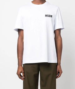 MSGM T-SHIRT CON STAMPA