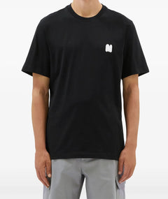 MSGM T-SHIRT CON APPLICAZIONE LOGO