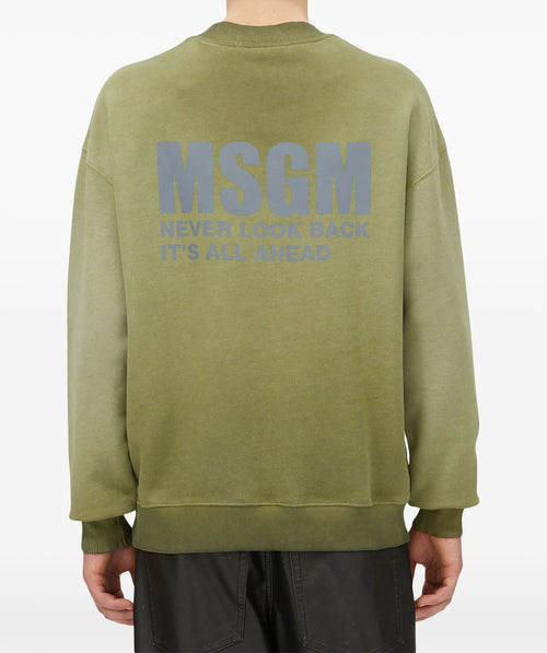 MSGM FELPA CON STAMPA