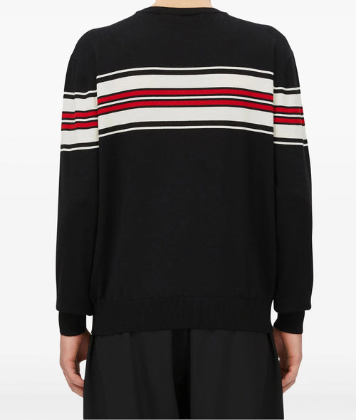 MSGM MAGLIA CON RIGHE SUL PETTO