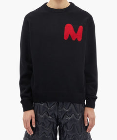 MSGM MAGLIA CON APPLICAZIONE