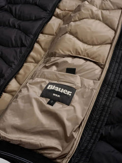 BLAUER PIUMINO AD ONDE CAMELIA